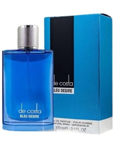 عطر فرگرنس ورد د کوستا بلو دیزایر مردانه Fragrance World De Costa Bleu Desire