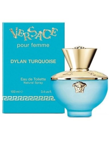 خرید عطر و ادکلن ورساچه دیلن تورکویز پور فمه اصل، قیمت ادکلن Versace Dylan  Turquoise Pour Femme اورجینال | مارسلا