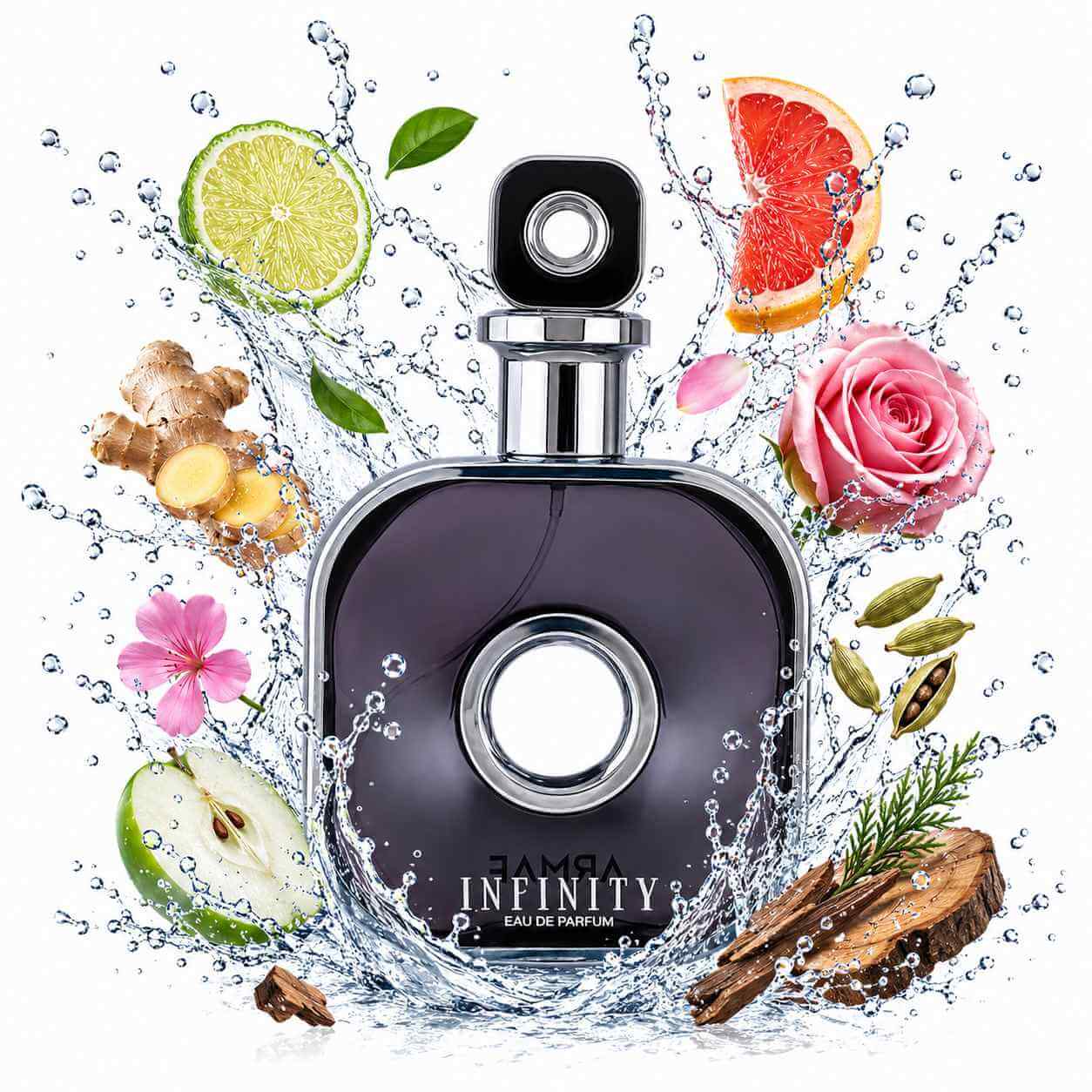 armaf infinity silver1 1 هرم بویایی و ترکیبات عطر آرماف اینفینیتی سیلور