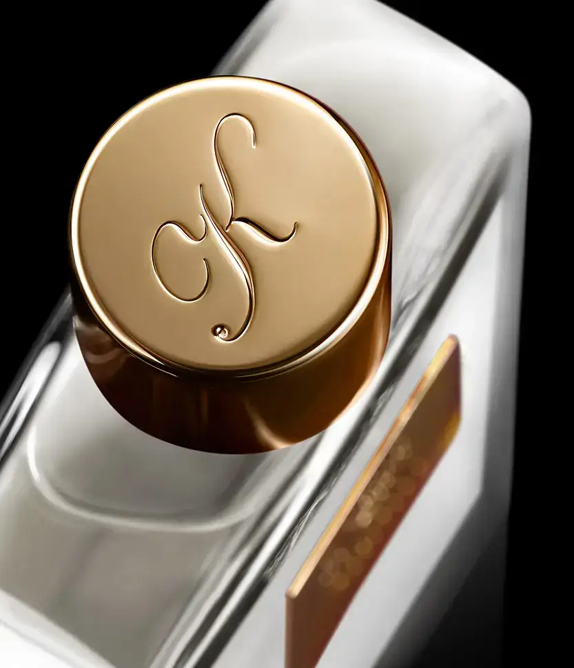 Rolling in Love By Kilian 3 1 درب طلایی عطر کیلیان رولینگ این لاو با حکاکی حرف K