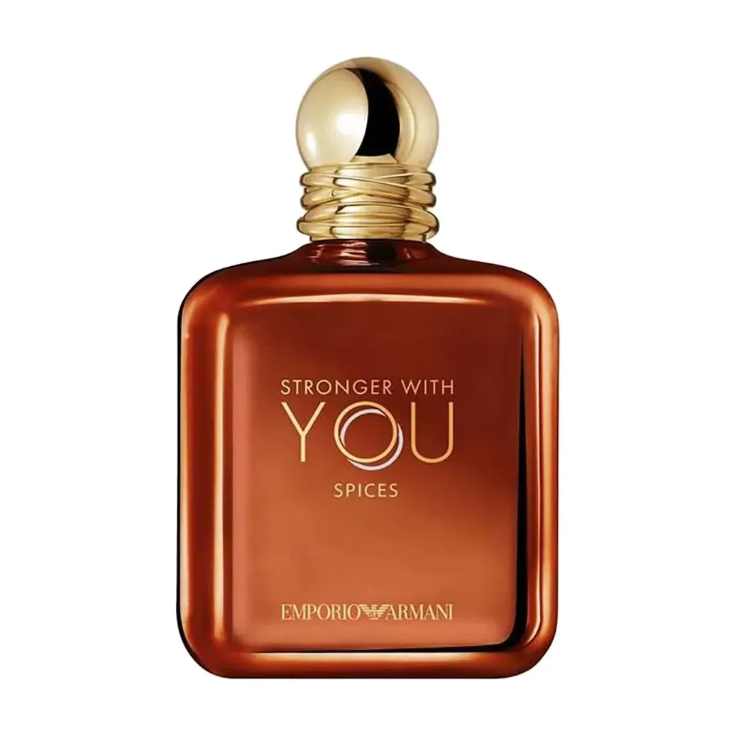 emporio armani stronger with you spices 100ml شیشه عطر جورجیو آرمانی استرانگر ویت یو اسپایسز ۱۰۰ میل