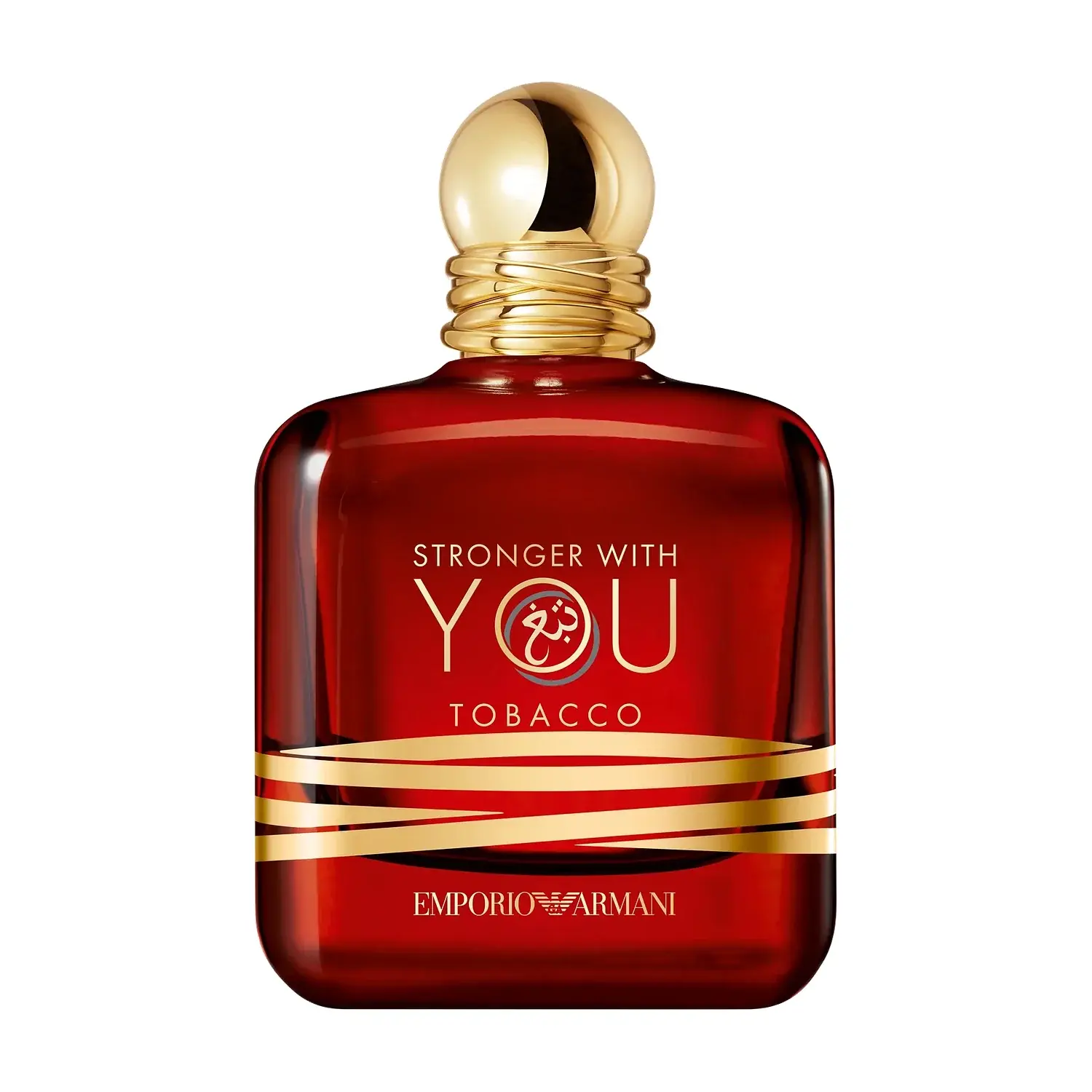 emporio armani stronger with you tobacco 100ml شیشه عطر جورجیو آرمانی استرانگر ویت یو توباکو ۱۰۰ میل